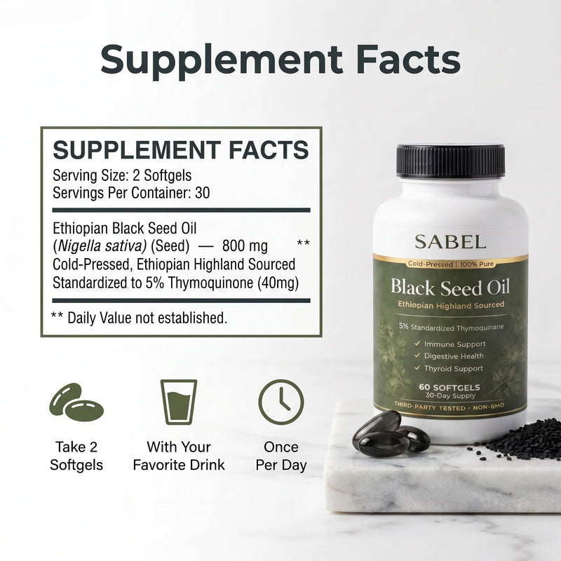 Ethiopian black seed oil