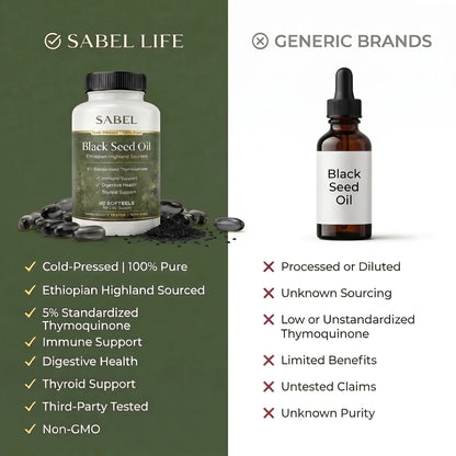 Aceite de semilla negra etíope
