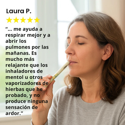 Stick Herbal Relajante: Alivia la respiración, desintoxica y refresca el aliento