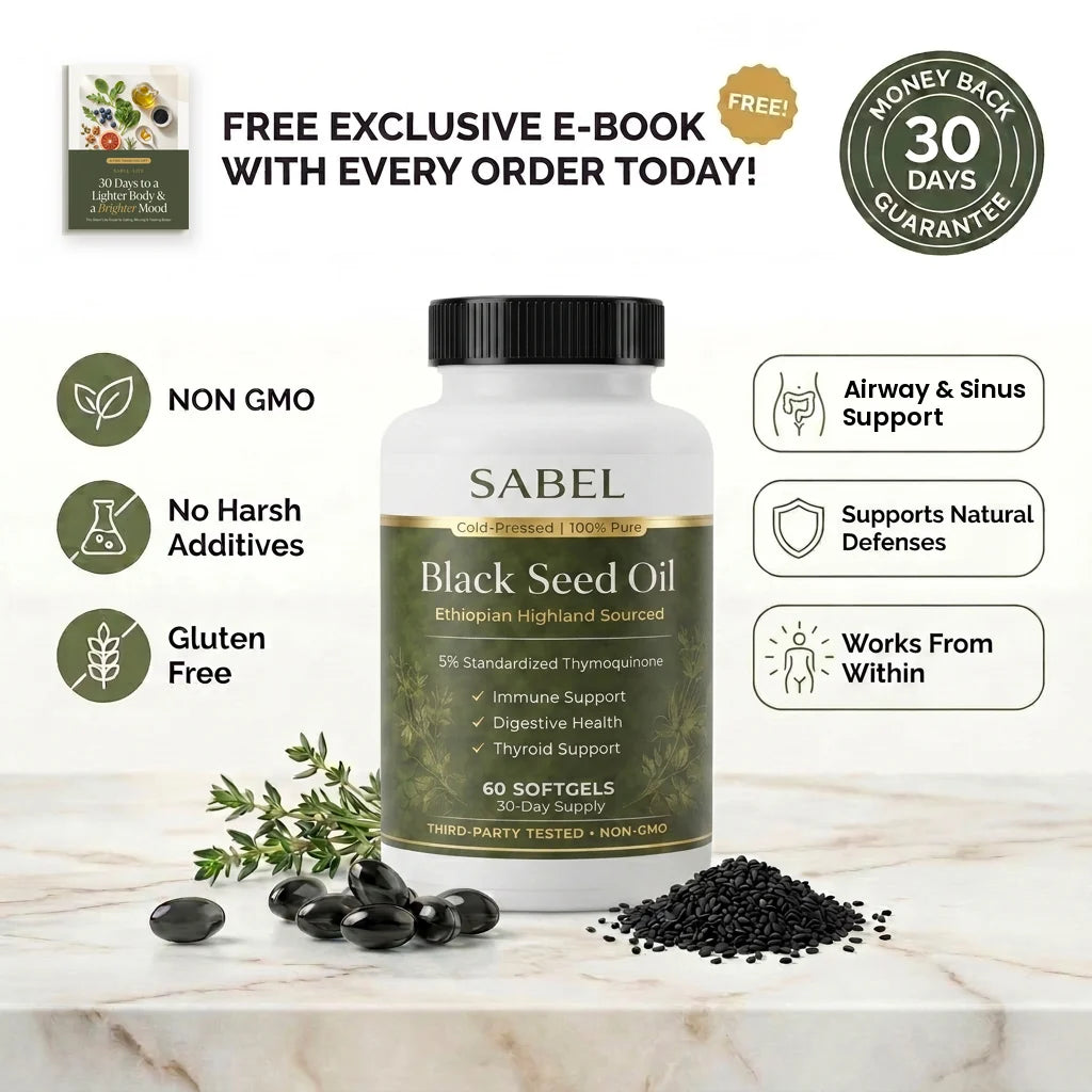Aceite de semilla negra etíope