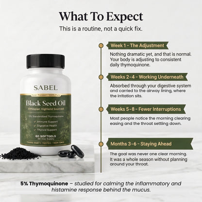 Aceite de semilla negra etíope