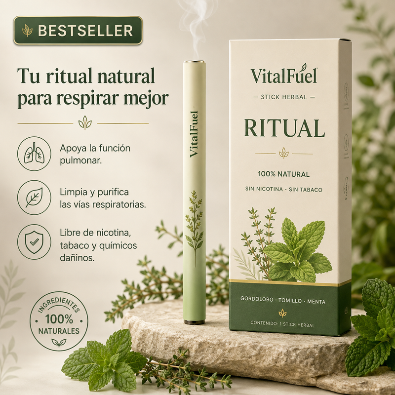 Relaxing Herbal Stick: Eases breathing, detoxifies, and freshens breath